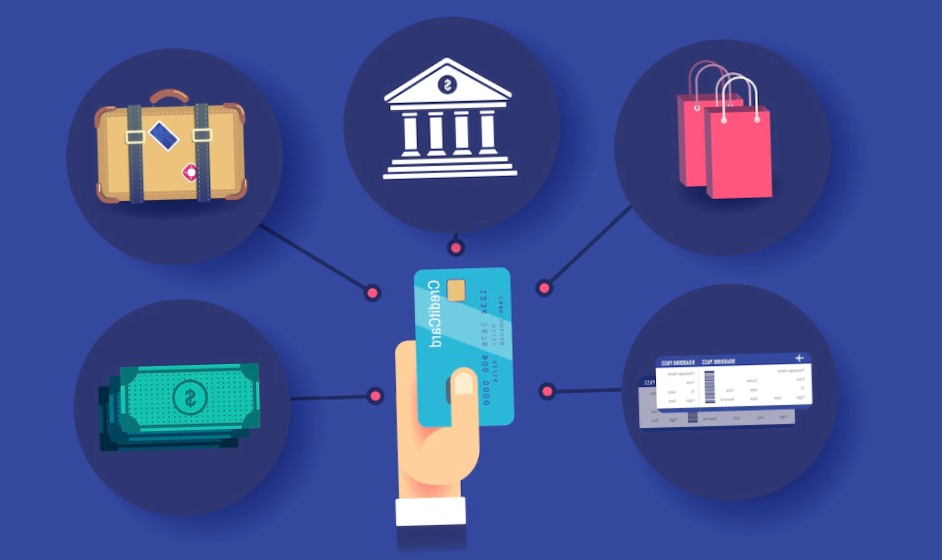 Illustration of online payment