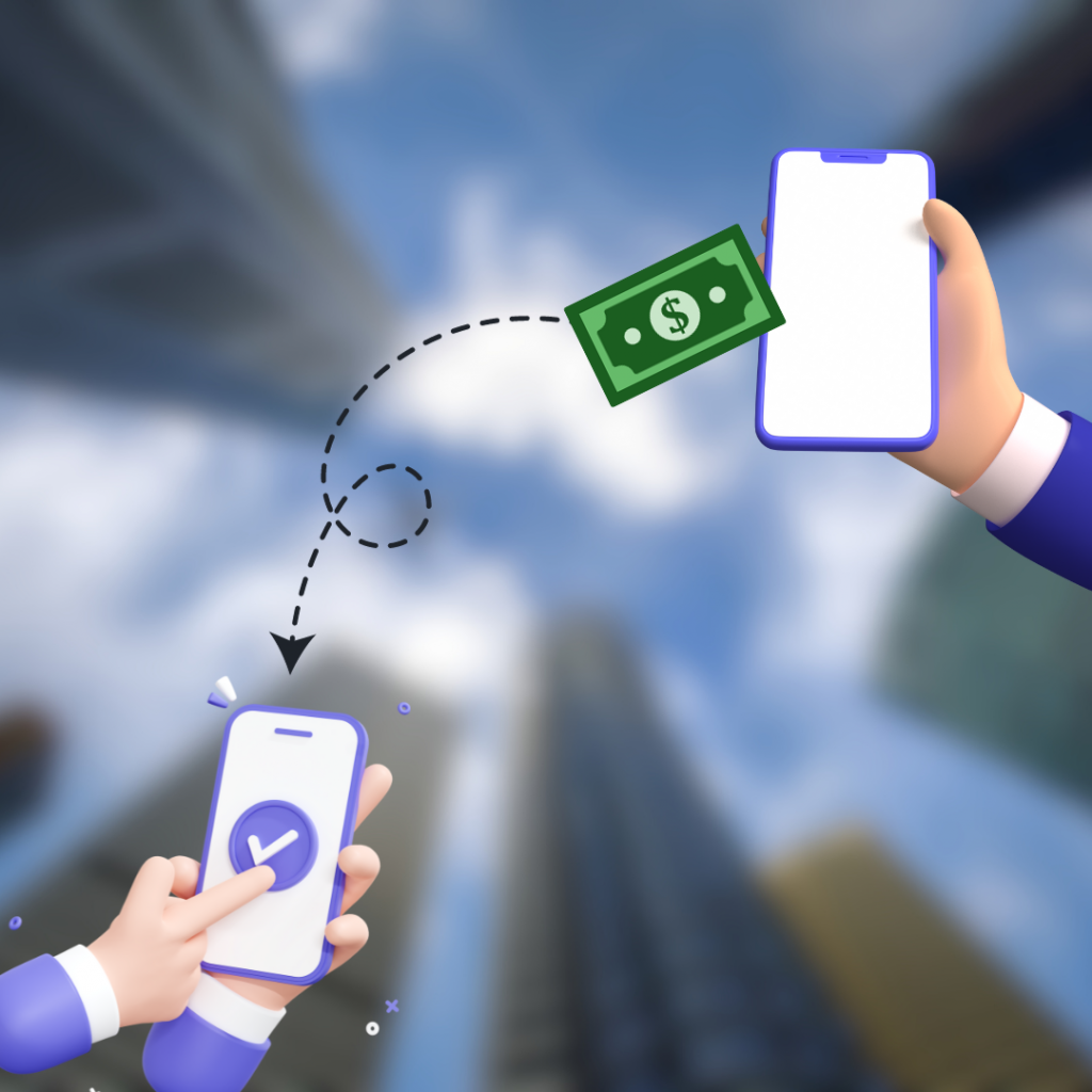electronic banking - money - transactions