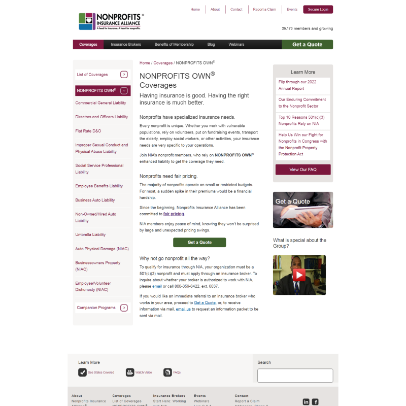 The Nonprofits Insurance Alliance