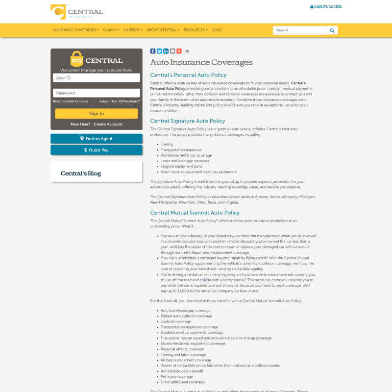 Central Mutual Insurance Companies