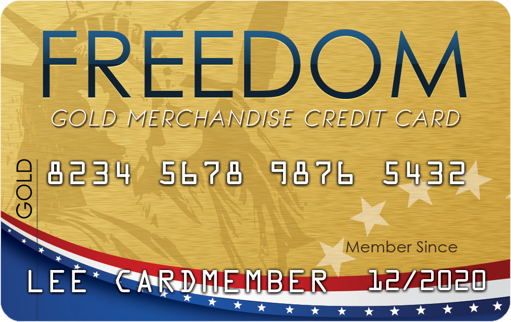 Freedom Gold Card